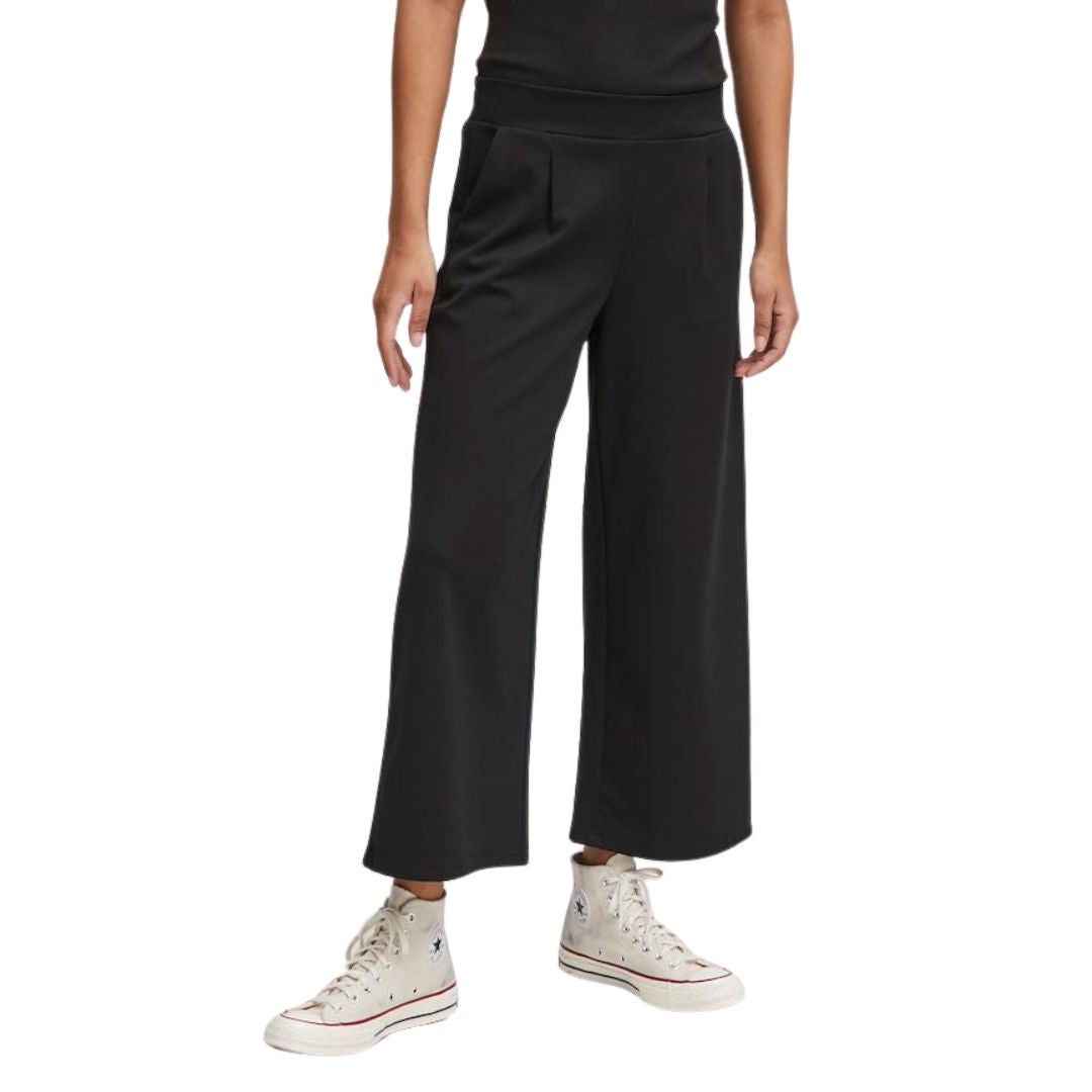 PANTALON IHKATE CROP NOIR-ICHI
