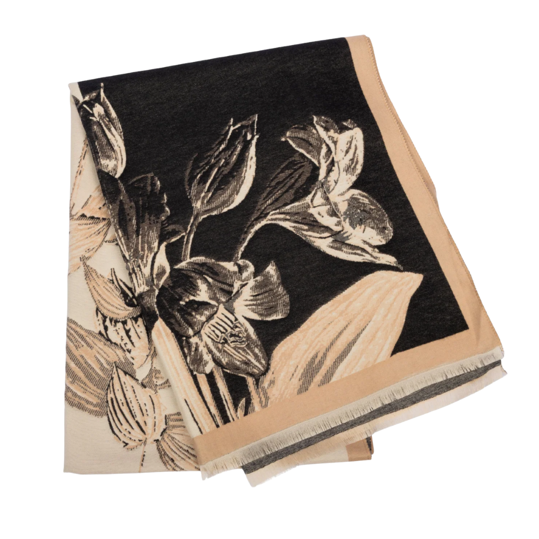 FOULARD ALLEGRA NOIR-MISS CAPRICE
