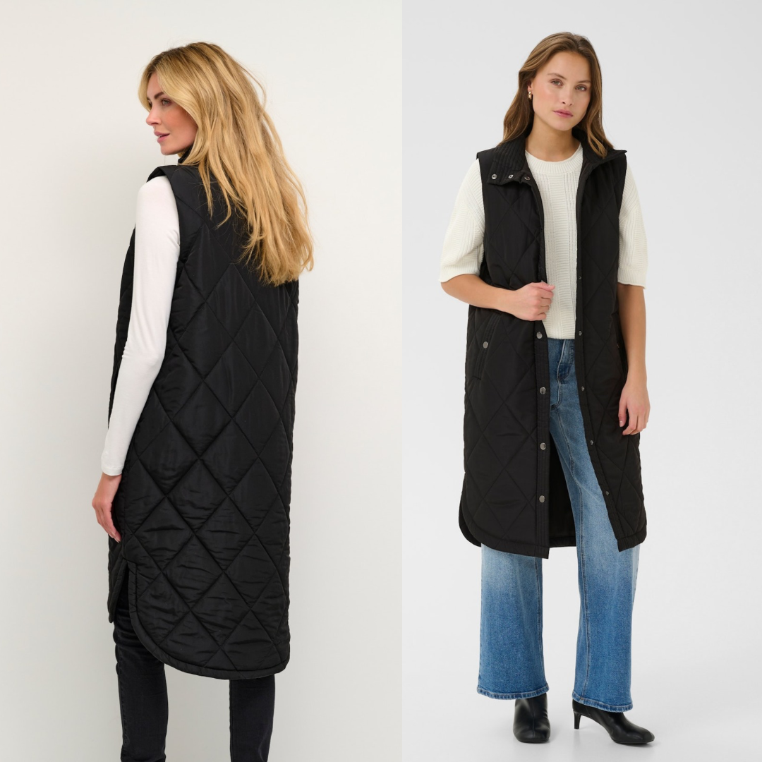 VESTE MALENA LONG-KAFFE CURVE