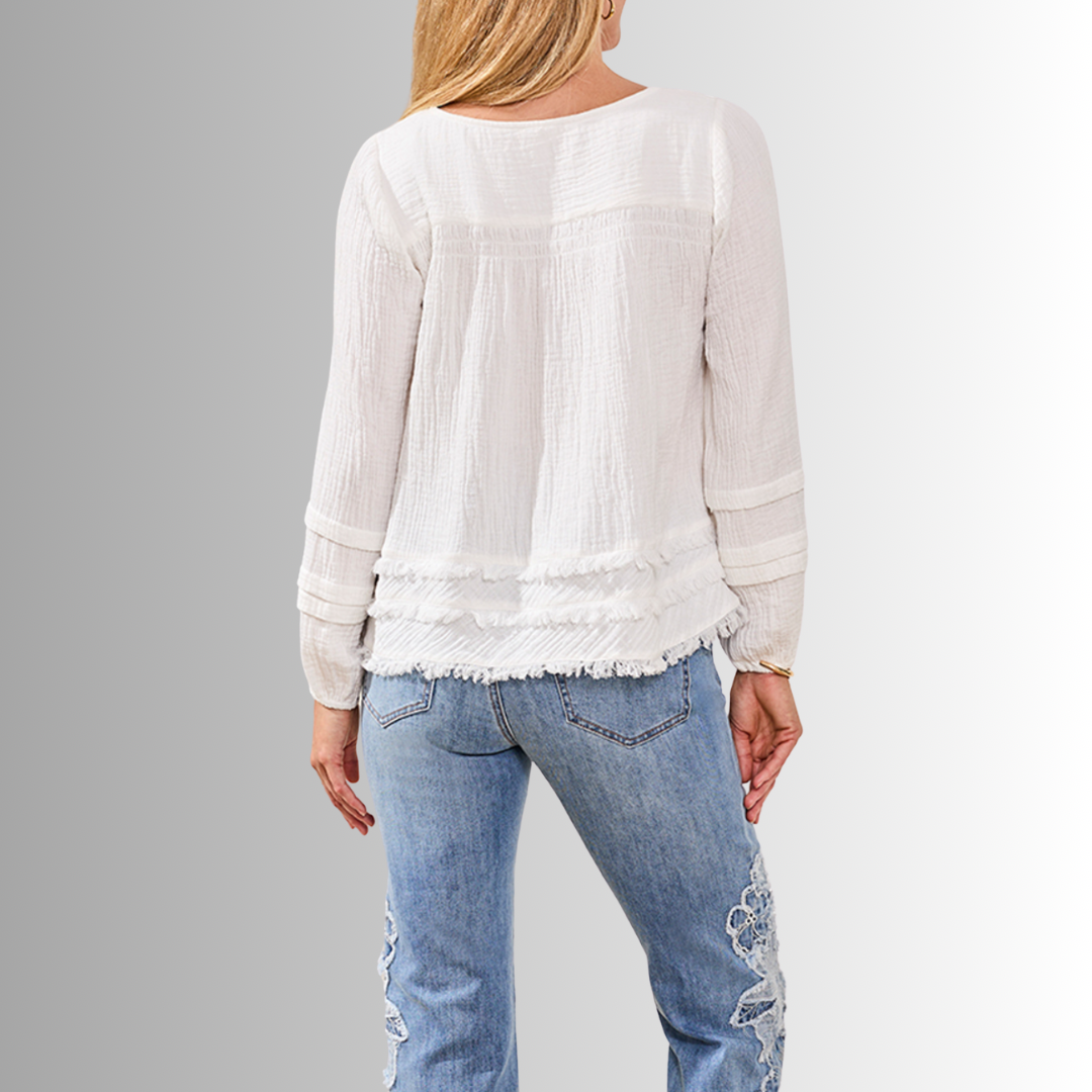 BLOUSE BOHÈME-TRIBAL