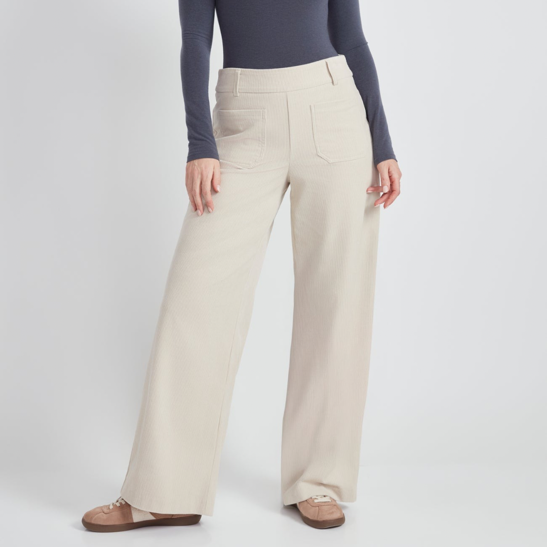 PANTALON EN VELOURS CÔTELÉS UP!