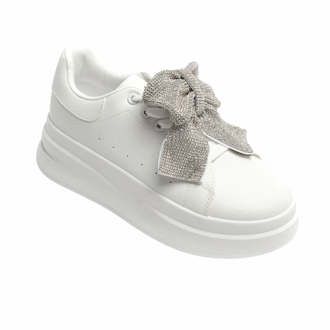 ESPADRILLE AVEC NOEUDS STRASS