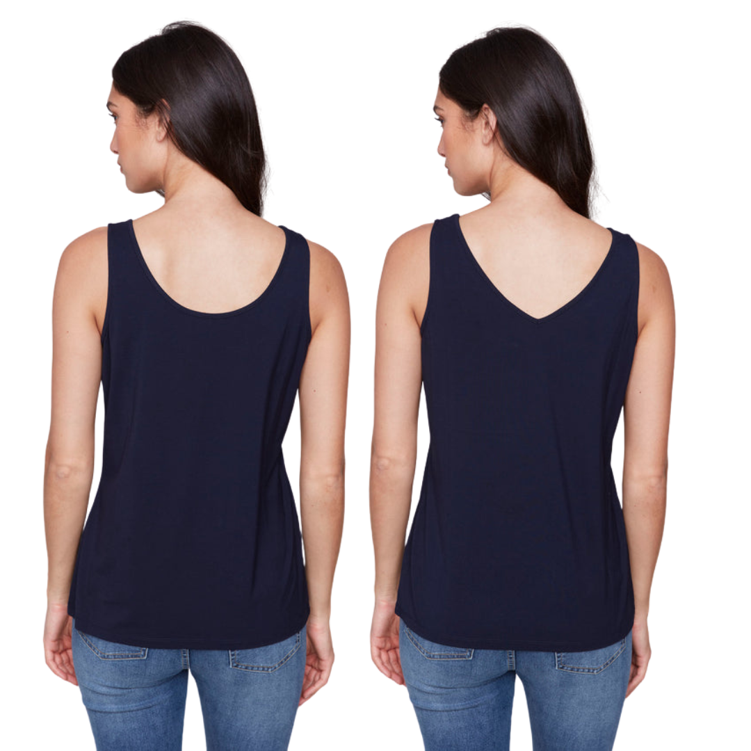CAMISOLE MARINE RÉVERSIBLE-CHARLIE B