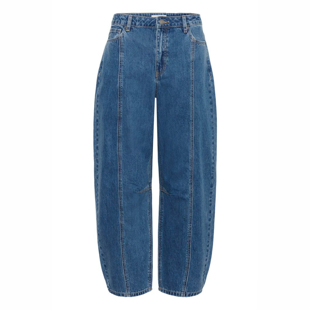 JEANS KAROSS BARREL-KAFFE