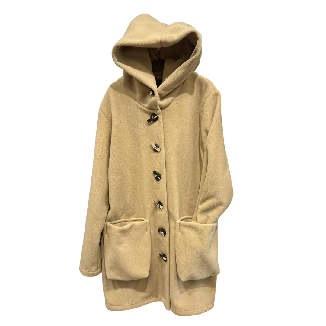 MANTEAU CAMEL AVEC CAPUCHON
