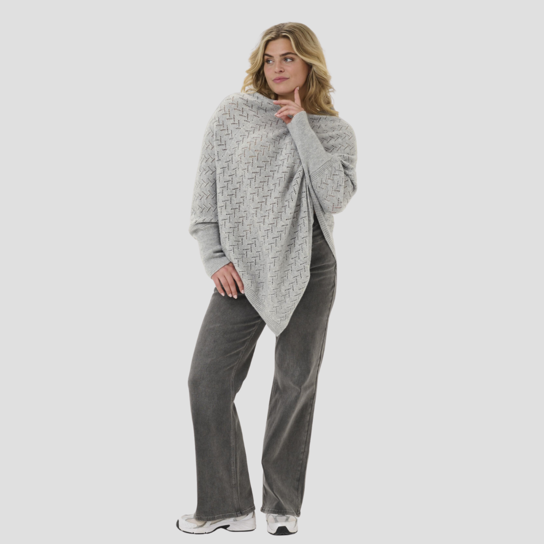 PONCHO OLINA-KAFFE CURVE