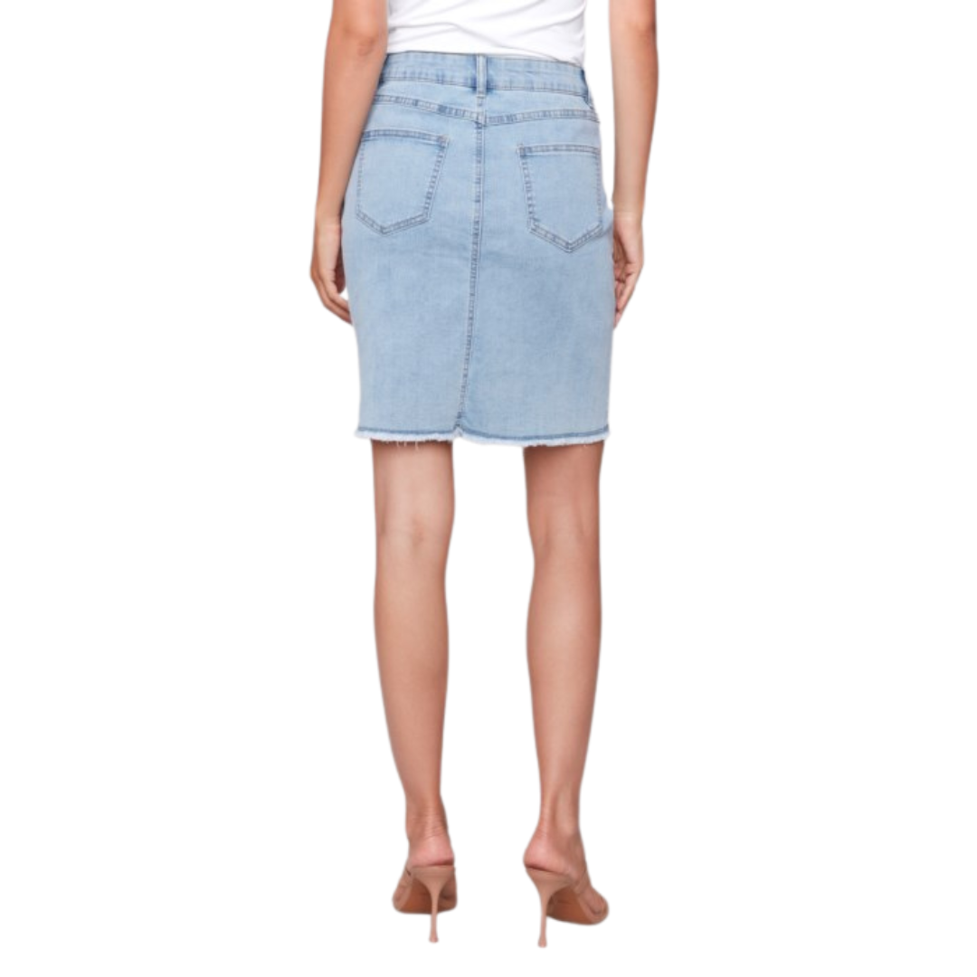 JUPE-SHORT EN DENIM-CHARLIE B