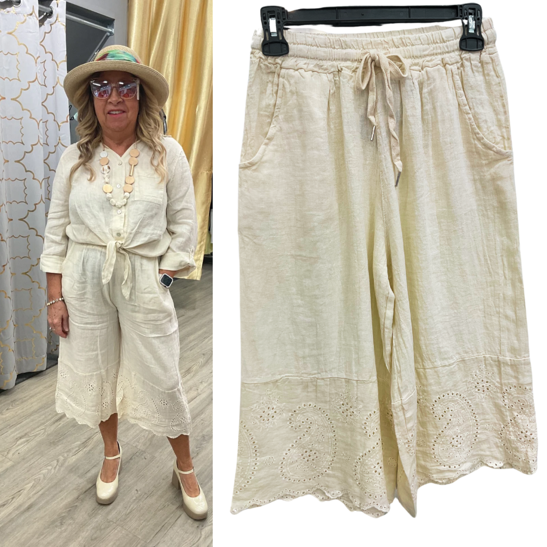 PANTALON VANILLE