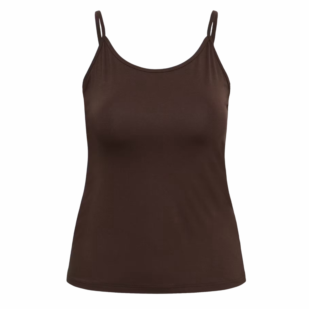 CAMISOLE JENA-KAFFE CURVE