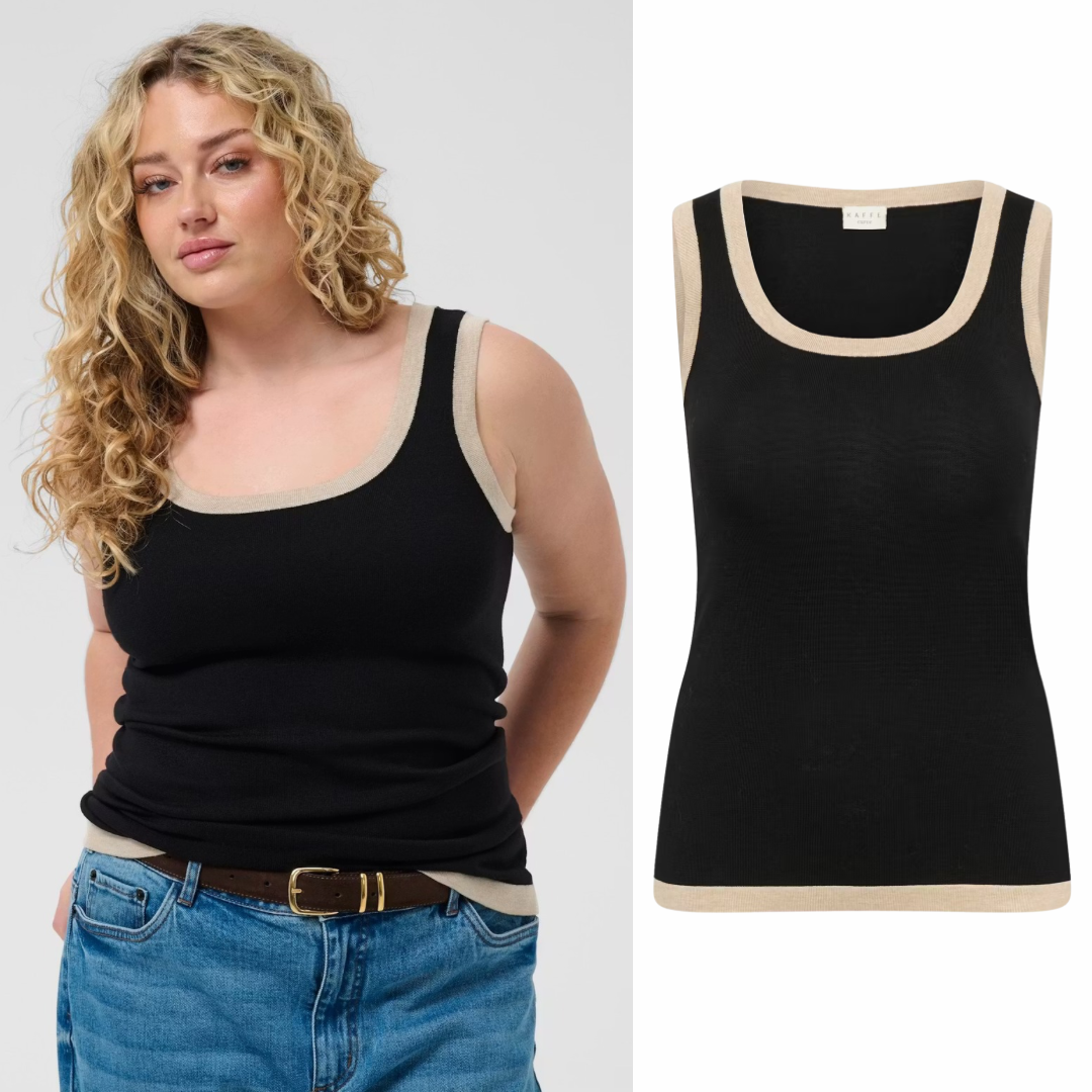 CAMISOLE LIZZY-KAFFE CURVE