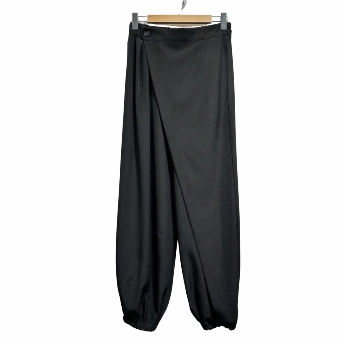 PANTALON ASYMÉTRIQUE NOIR