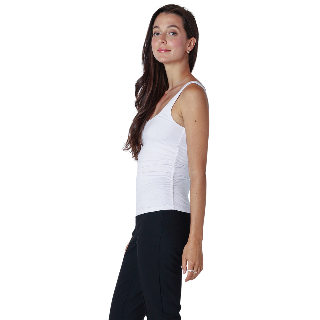 CAMISOLE FROISSÉE SUR LES CÔTÉS